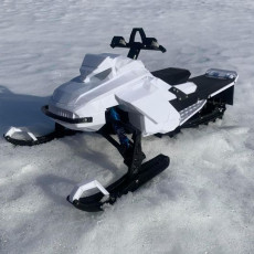 Picture of print of SkeeRide -- RC Snowmobile