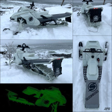 Picture of print of SkeeRide -- RC Snowmobile