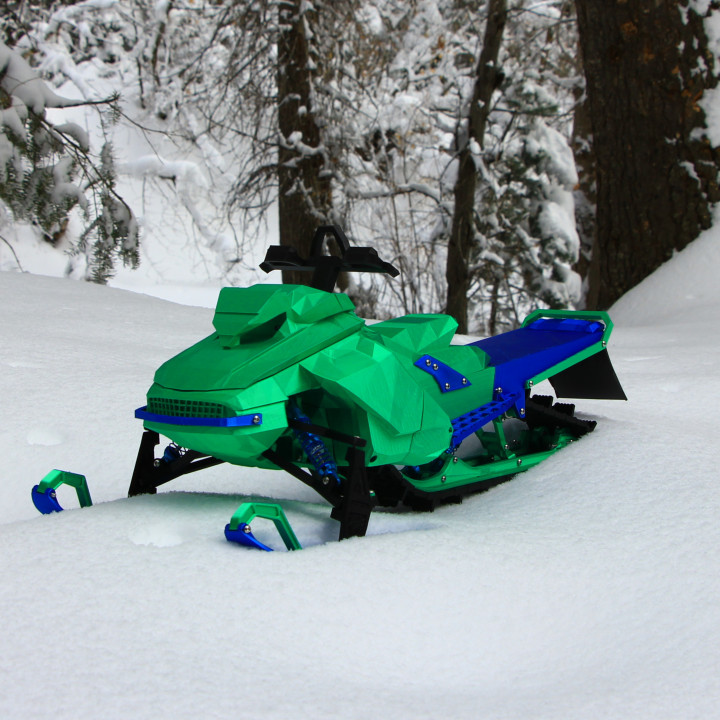 Fast Rc Snowmobile