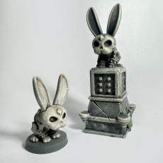 Picture of print of Bunny of Evil Luck
