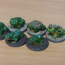 Picture of print of KS2AZM04 - Aztlan Swamp Critters