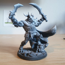 Picture of print of Nasmaraax the Destroyer - The Dragonguard Hero