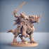 Dragonling Knights - 3 Modular Units with mounts image