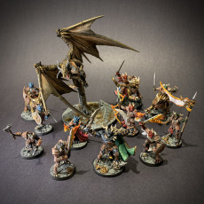 Picture of print of The Dragonguard (presupported)