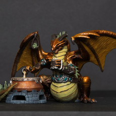 Picture of print of Glitz, from Legendary Dragons
