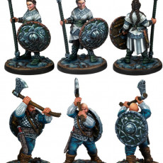 Picture of print of VIKINGS - Warriors Modular Warband PRESUPPORTED