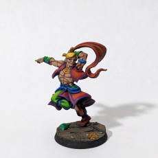 Picture of print of Al’Nair- Male Blade dancer - 32mm - DnD