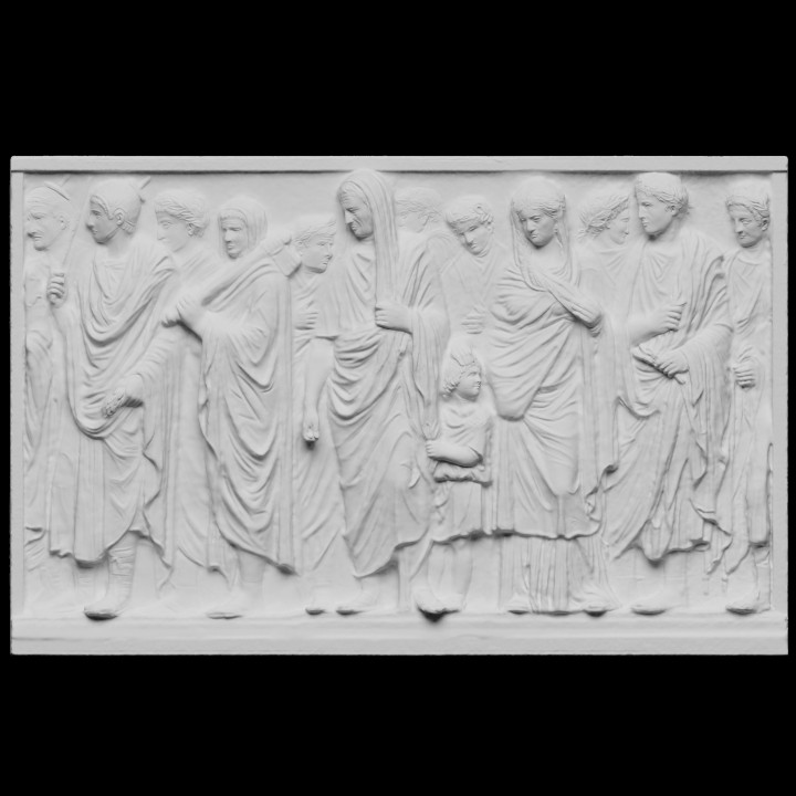 Relief of the Ara Pacis Augustae with Procession