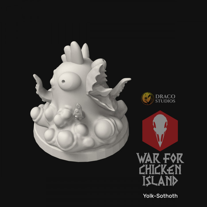 Yolk Sothoth from War For Chicken Island (Includes playable card!)'s Cover
