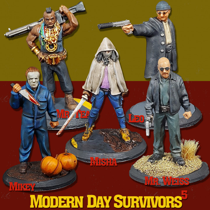 Modern Day Survivors Series 05 Bundle - PRE-SUPPORTED's Cover