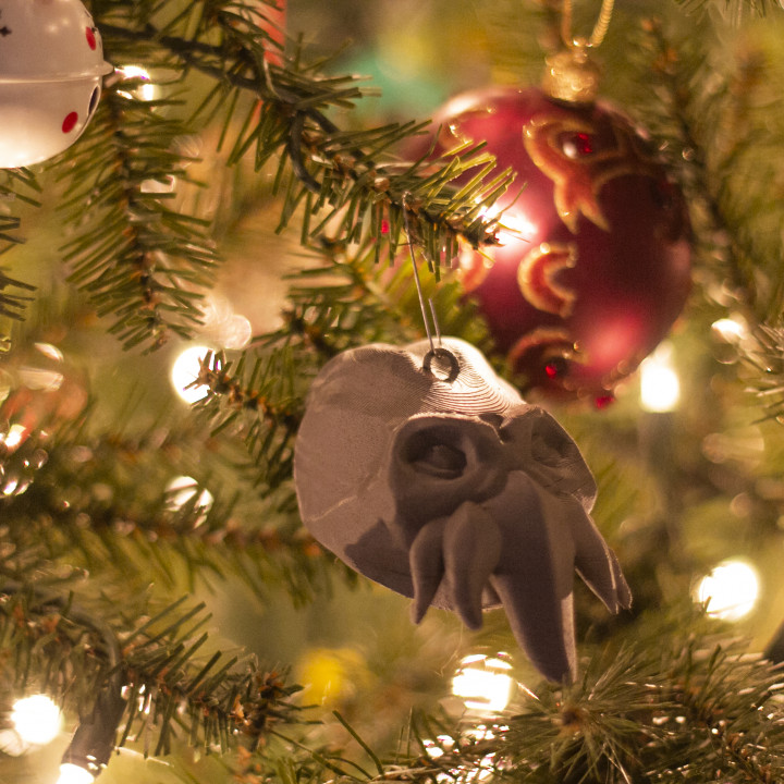 Mind Flayer/Illithid Christmas Ornament