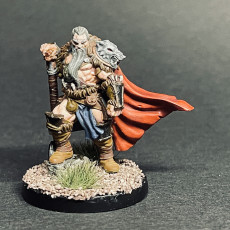 Picture of print of Barbarian Chieftain