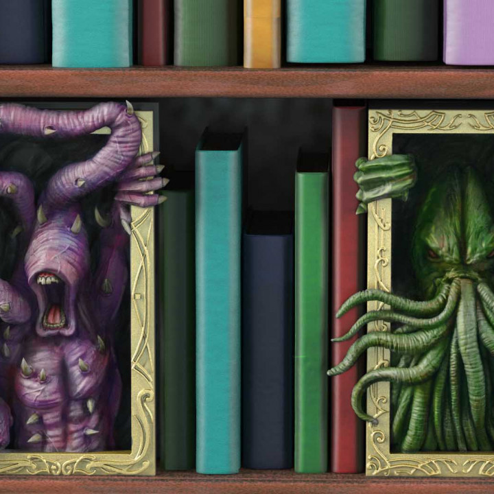 Lovecraft Bookend Chtulu's Cover