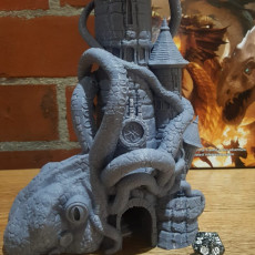Picture of print of Kraken Dice Tower - Support Free!