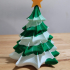 Spiral Christmas Tree for dual extruder printers image