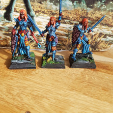 Picture of print of Paladin Girls