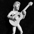 David Bowie / Ziggy Stardust - A pop Culture Inspired Big Head Figure Inspired "big head" Figure image