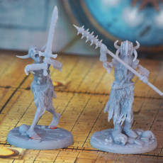 Picture of print of DRAUGR: Undead Skeleton Infantry /Pre-supported/