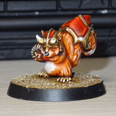 Picture of print of Blood Bowl Baby And Squirrel This print has been uploaded by Sébastien B
