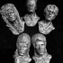 The David Bowie collection - Bowie through the ages / wallhangins/head bust image