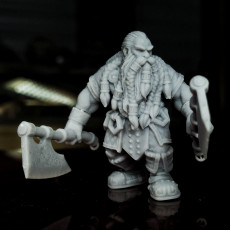 Picture of print of Petri ”Red Axes” Redhalla - The Dwarfs of The Dark Deep This print has been uploaded by Claudia Zuminich