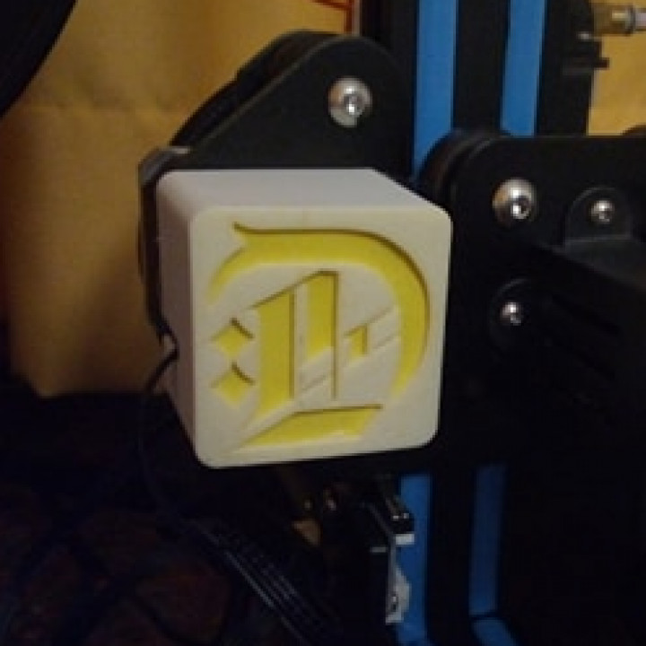 X Axis Cover for CR-10 - Remix with my logo