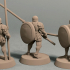 Realm of Eros Soldiers with Longspears (3 miniatures) image