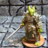 Dragonborn Knight with Longsword (Male) print image