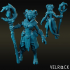 Tiefling Druid with Gnarled Staff (Female) NOW PRESUPPORTED image