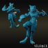 Female Tabaxi Monk with Claws NOW PRESUPPORTED image