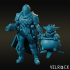 Male Bounty Hunter Artificer with Homunculus Servant in Cauldron NOW PRESUPPORTED image