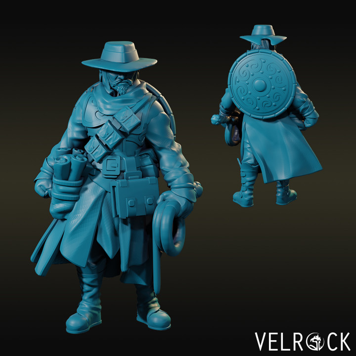 $4.00Archaeologist Wizard with Whip (Male) NOW PRESUPPORTED