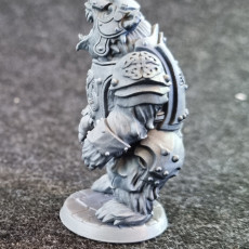 Picture of print of Armored Warbear - Professionally pre-supported!