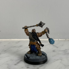 Picture of print of Dwarf Cleric  - Professionally pre-supported! This print has been uploaded by Daniele Fortini