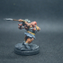 Dwarf Fighter Dual Wield  - Professionally pre-supported! print image