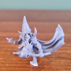 Picture of print of Goblin Warlock  - Professionally pre-supported!