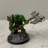 Orc Berserker- Professionally pre-supported! print image