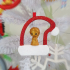 Christmas tree ornament_ ooshies decorations_Santa hat image