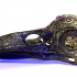 Filigree Anatomical Raven Skull - Pre-supported STL image