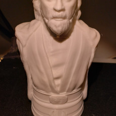 Picture of print of Luke Skywalker bust - The Last Jedi
