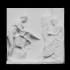 Relief depicting Ulysses consulting the diviner Teiresias image