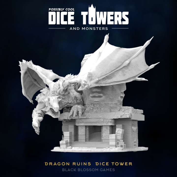 C13 Dragon Ruins :: Possibly Cool Dice Tower's Cover