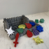 Pit Fighter Game Pieces - Battle Planner and Tokens print image