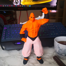 Picture of print of Super Buu DragonBall Support Free Remix