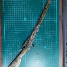 Picture of print of Mosin Nagant M1891/30 1/4 Scale