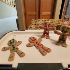 Picture of print of Flexi Print-In-Place Gingerbread Man