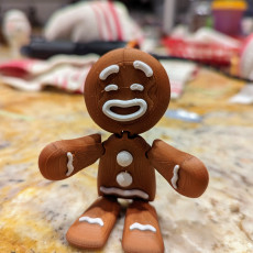 Picture of print of Flexi Print-In-Place Gingerbread Man