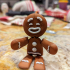Flexi Print-In-Place Gingerbread Man print image