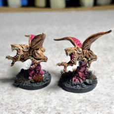 Picture of print of Abyssal Chickens - 3 Models -  Small Creatures - Pre Supported - D&D