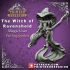 Witch of Ravenshold - Evil Magic User - Pre-Support - 32mm scale - D&D image